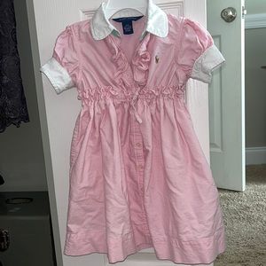 3T Cutest Polo dress with ruffles